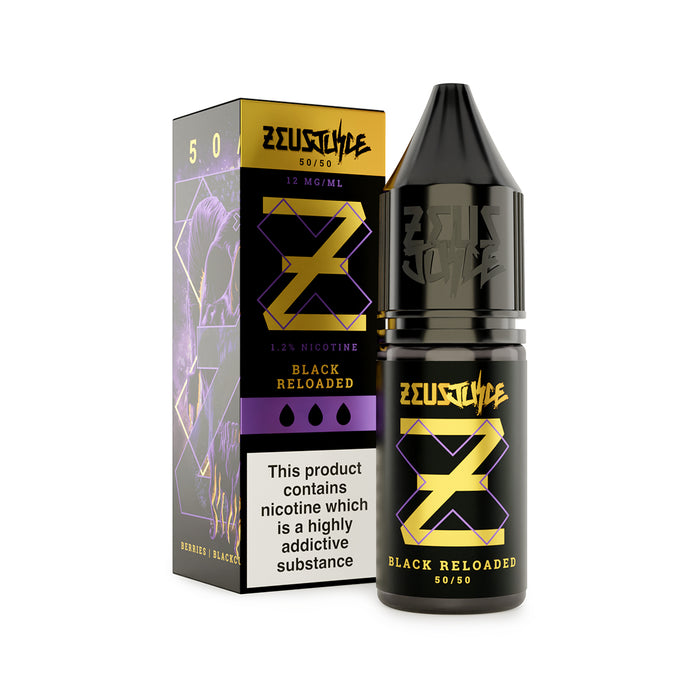 Black Reloaded By Zeus Juice E-Liquid 10ml