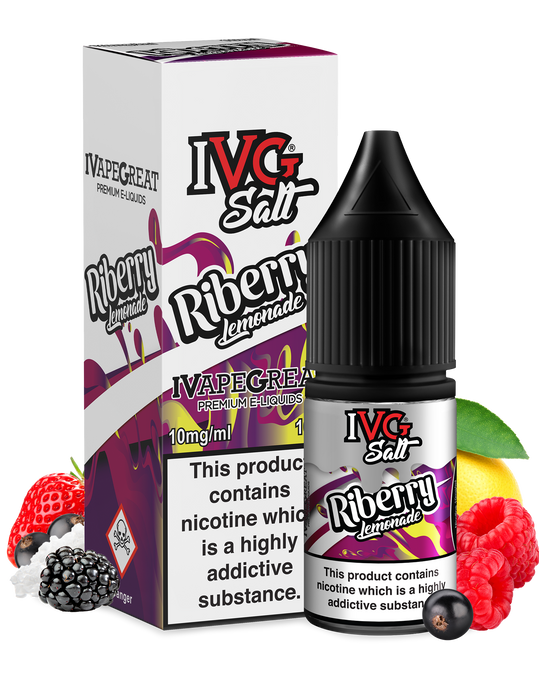 Riberry Lemonade Nic Salt By IVG