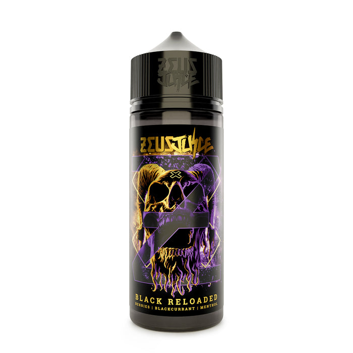 Black Reloaded By Zeus Juice E-Liquid 100ml Shortfill