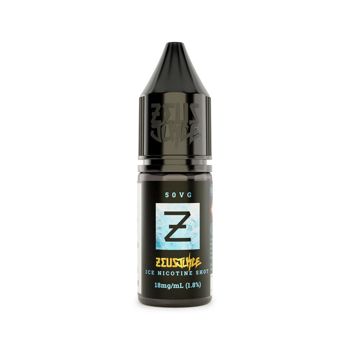 18mg Ice Nic Shot 10ml By Zeus Juice