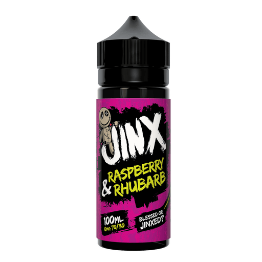 RASPBERRY & RHUBARB BY JINX E-LIQUID 100ML SHORTFILL - I Love Vapour