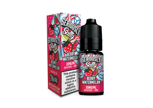 Seriously Salty Berry Watermelon Nic Salt E-Liquid - I Love Vapour