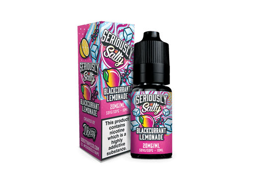 Seriously Salty Blackcurrant Lemonade Nic Salt E-Liquid - I Love Vapour