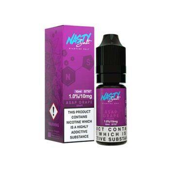 Asap Grape Nasty Juice Salts - I Love Vapour nic salts nasty juice