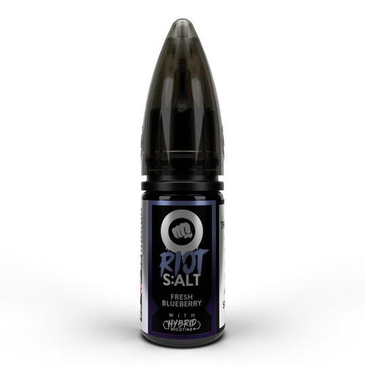 FRESH BLUEBERRY BY RIOT 10ML HYBRID SALT E-LIQUID - I Love Vapour E-Juice riot squad