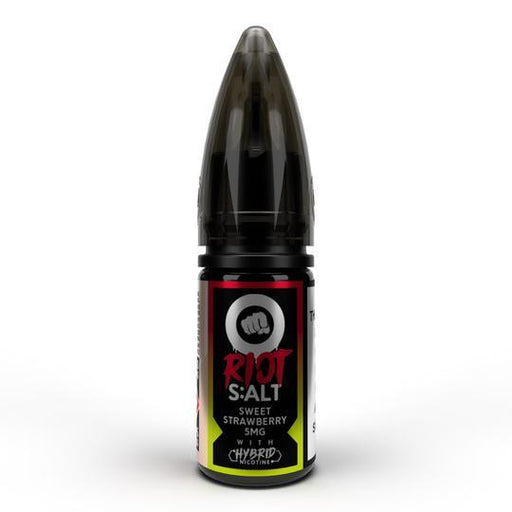 SWEET STRAWBERRY BY RIOT 10ML HYBRID SALT E-LIQUID - I Love Vapour E-Juice riot squad