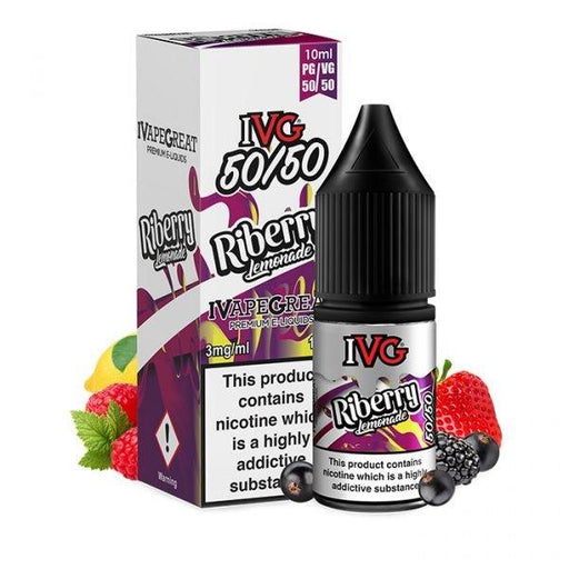 IVG Riberry Lemonade 10ML E-LIQUID - I Love Vapour