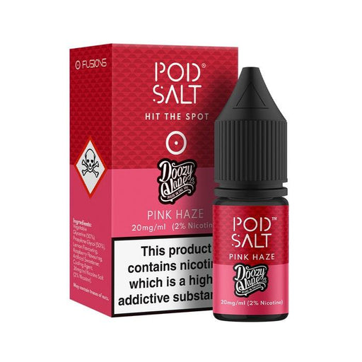 POD SALT PINK HAZE 10ML NICOTINE SALT E-LIQUID FUSION - I Love Vapour nic salts POD SALT