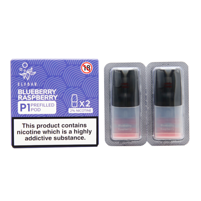 ElfBar Mate500 P1 Prefilled Pods By Elf Bar x 2 Cartridge Per Pack