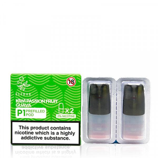 Mate 500 P1 Prefilled Pods By Elf Bar x 2 Cartridge Per Pack - I Love Vapour