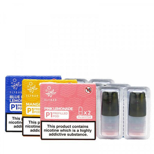 Mate 500 P1 Prefilled Pods By Elf Bar x 2 Cartridge Per Pack - I Love Vapour