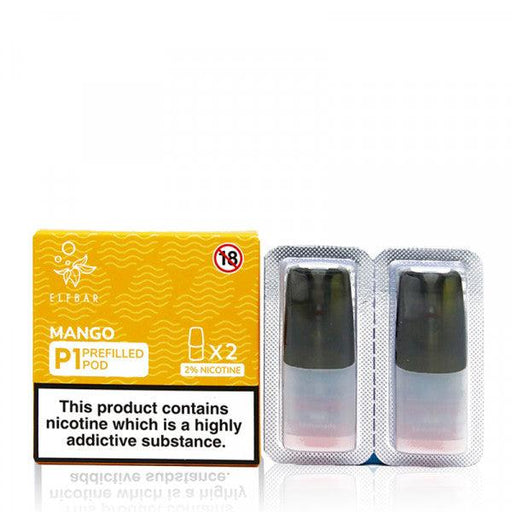 Mate 500 P1 Prefilled Pods By Elf Bar x 2 Cartridge Per Pack - I Love Vapour