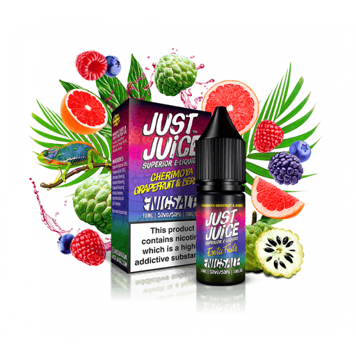 CHERIMOYA, GRAPEFRUIT & BERRIES NIC SALT ELIQUID BY JUST JUICE - I Love Vapour E-Juice Just Juice