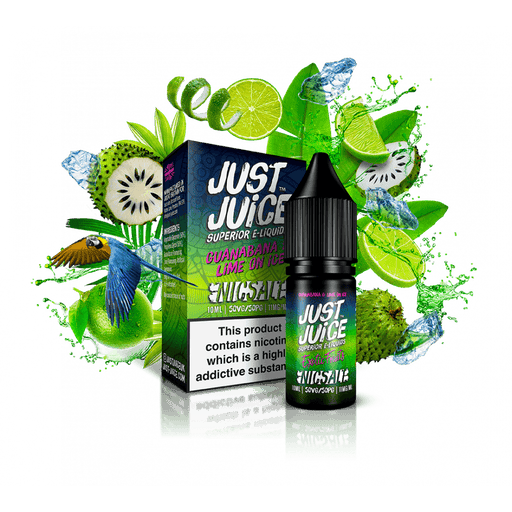 GUANABANA & LIME ON ICE NIC SALT ELIQUID BY JUST JUICE - I Love Vapour E-Juice Just Juice