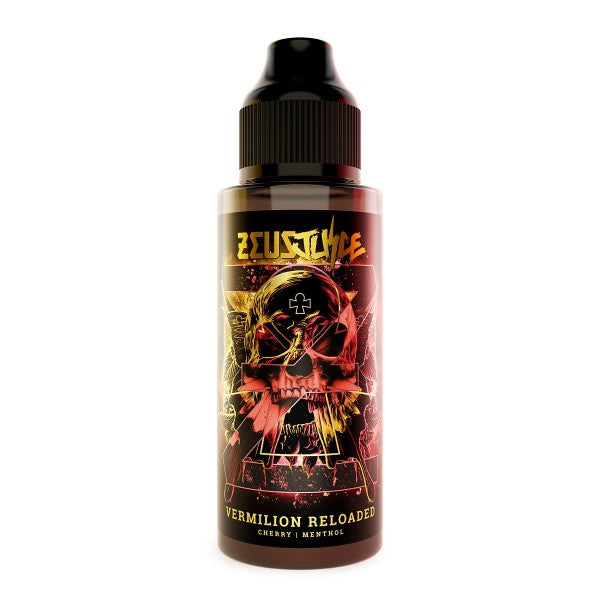 Vermilion Reloaded By Zeus Juice E-Liquid 100ml Shortfill